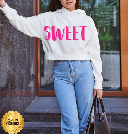 Sudadera con gorra para mujer “sweet”